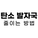 탄소발자국과 지구의 미래 이미지