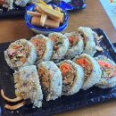 김밥클릭 | 가파도 청보리김밥 맛집 꼬닥꼬닥걸으멍 카페 후기 +가수 임영웅 찐팬 사장님