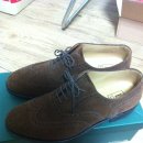 loake/202 brown suede lether /7 UK 이미지