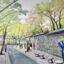 어반스케치 미술산책 이미지