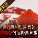 매운 맛의 놀라운 효능 이미지