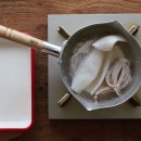 오징어콩나물비빔밥 만들기 이미지