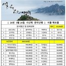 [2024년 3월24일 시산제 관악산 우거지약수터 ] 해오름 경비내역 이미지