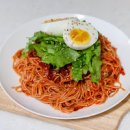 비빔국수 양념장 만들기 비빔칼국수 레시피 칼국수면 요리 혼밥 메뉴 이미지