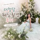 더청담 스튜디오 웨딩 촬영 후기 - 상담부터 촬영배경까지