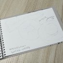 카페 웜앤퍼지 | [일상드로잉/디저트그리기] 춘의역 카페 웜앤퍼지, 디저트 맛집_딸기 스콘, 베이컨감자 스콘