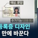 주민등록증 디자인, 25년 만에 바꾼다 이미지