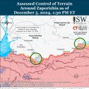 러시아 공세 캠페인 평가, 2024년 12월 5일(우크라이나 전황 이미지
