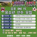 ●경기 김포 ONE FC 학년별 선수모집합니다. 이미지