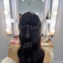 반헤어 | 이포토에세이 헤어 후기 (반묶음, 포니테일, 헤어장식)
