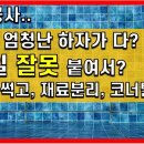 타일공사 #2.이런 엄청난 하자가 다 타일 잘못 붙여서? (마루썩고, 재료분리, 코너탈락) 이미지