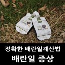 정확한 배란일 계산법과 배란일 증상 이미지