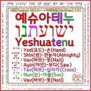 히브리어 두 자음“יה”의 발음은 ‘야(Yah)’가 아니라 “예슈(Yesh)”이다 The pronunciation of the Hebrew consonant &#34;יה&#34; is not ‘Yah’ but &#34;Yesh&#34; 이미지