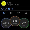 6/20 (화) 편백나무숲길에서 아침 조깅 7Km 이미지