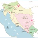 여행 준비- 발칸 반도 지도 살피기 이미지