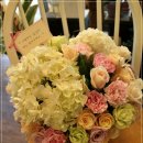 어머니생신축하선물 - 생신선물로 배송된 예쁜꽃바스켓 이미지