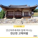 연산대추축제와 함께 떠나는 연산면 고택여행