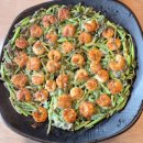 모임날 맛집 마실방칼국수에서 미나리칼국수와 미나리새우전을 이미지