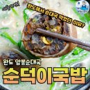 [완도여행] 순덕이국밥 현지인추천 암뽕순대국-수산물전문가 꼼꼼후기