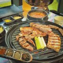 붕어팡 | 고기한점 탕정 본점 탕정 고기집 캠핑감성 분위기 좋은 숙성고기 맛집 만원의 행복 모듬구이 메뉴 후기