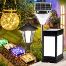 나라 태양광발전소 | 밤의 정원을 밝히는 똑똑한 태양광 정원등, 신성나라 육각등 솔직 후기