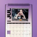 7월 July 2026 YERIN BAEK CALENDAR by 지누