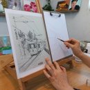 직장인들을 위한 어반스케치 이미지