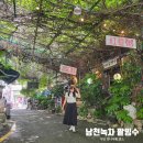 남천1-208 | 부산 수영구 가볼만한 곳 등나무꽃 명소 카페 주차 남천녹차팥빙수