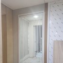 송파 배명씨앤디아파트 투명유리 간살디자인(간살중문) 반자동외도어여닫이중문 시공후기