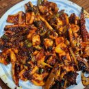 용궁단골식당 | 상주 맛집 옛살비 용궁단골식당 후기 모둠순대+오징어 조합 굿!