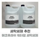 가성비 좋은 대용량 에코후레쉬 워터썸 세탁세제 4L 후기