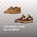 3592 | 나이키 에어포스 1 07 M 브라운, 된장포스 유행은 지났을까?