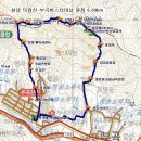 창녕 덕암산-부곡버스터미날 원점 6,69km 이미지