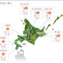 홋카이도,삿포로,오타루,후라노 비에이,샤코탄,하코다테,북해도 날씨 5월22일~25일 일기예보 입니다. 이미지