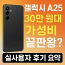 A25 | 📱 “갤럭시 A25, 30만 원대 가성비 끝판왕? – 실사용자 후기 요약”