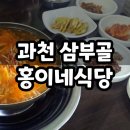 주암동 백반집 | 과천 점심 홍이네식당 백반집 김치찌개 후기