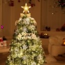 진해항운 노동조합 | 크리스마스트리 나무 장식 풀세트 에델린레드 1.2M