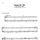 Piano - Ben E. King / Stand by me 악보 이미지