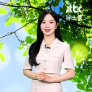 어제자 JTBC 뉴스룸 기상캐스터로 깜짝등장한 엔믹스 해원 이미지