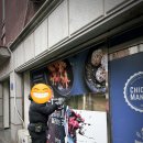 광주 경안동 간판 작업.란이네 치킨호프 파나플렉스...철거 및 그라데이션필름 부착 작업 현장 후기입니다.