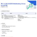 [(주)솔빛시스템]통신 시스템 프로토콜 및 M&amp;S(Modeling &amp; Simulation) SW개발 (~01.18) 이미지