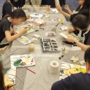 해소 조직소통이색워크샵 (주)대교 1년차신입직원 힐링교육 컬러테라피 팝아트자화상그리기 청평 출강후기