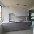 장터씽크 | 김천 싱크대 시공사례 3선｜화이트&amp;그레이 모던 주방 리모델링 원앙싱크