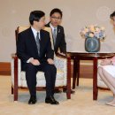 일본 왕세자 : 방일한 태국의 잉락 총리와 회견 이미지