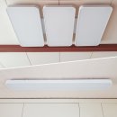 한신이노빌 | 광주 금호동 종원아파트 조명교체설치 체리색몰딩에도 잘 어울리는 거실등