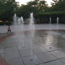 오조산공원 바닥분수 이미지
