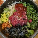 밤실식당 | [광주 밤실마을] 인생 육회비빔밥 생고기 | 주차...맛집 | 내돈내산 솔직후기 | 기아 챔피언스필드 맛집