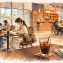 화남초등학교 | 동탄호수공원 카페 브루클린커피 가오픈 방문 후기 (화남초 버스정류장 앞 신상카페)