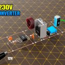 🔴🔴🔴🔴🔴부스트 컨버터(Boost Converter) 만들기 : DC12V =＞ AC230V 이미지