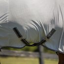 Equinavia Aktiv Athletic Detachable Neck Fly Sheet - Silver Gray 이미지
